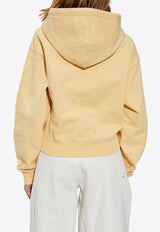 Jacquemus Gros Grain Logo-Patch Hoodie 241JS162 2341-131