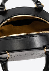 Stella McCartney Logo Top Handle Bag Black 7B0134 W8542-1000