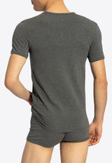 تي شيرت داخلي بشعار مطبوع