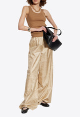 Max Mara Eliadi Ribbed Wool Top Brown ELIADI 2511361021-005