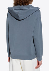 Max Mara Wool hoodie Sfinge Blue SFINGE 2511361071-024