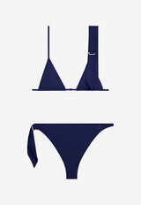 Courrèges Scarf Triangle Bikini Navy 125JMB044PA0043_7075