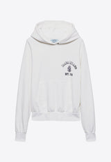 Prada Vintage Logo Hooded Sweatshirt White 134713SOOO16V4_F0009