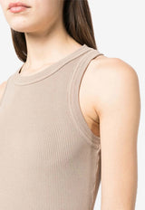 Citizens of Humanity Isabel Ribbed Tank Top Beige 92013004_SATLA