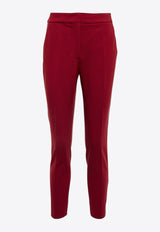Max Mara Pegno Viscose Pants Red 2511781011600PEGNO_007