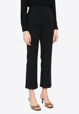 Elisabetta Franchi Cropped Tailored Pants Black PA08951E2_110