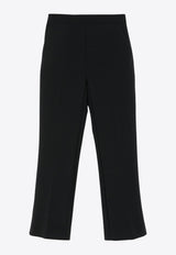 Elisabetta Franchi Cropped Tailored Pants Black PA08951E2_110