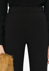 Elisabetta Franchi Cropped Tailored Pants Black PA08951E2_110