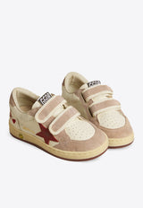 Golden Goose DB Kids Boys Ball Star Leather Sneakers White GYF00501F006801_80930