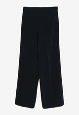 P.A.R.O.S.H Pressed-Crease Tailored Pants Midnight Blue D232336PANTY25_012