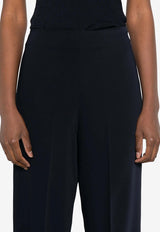 P.A.R.O.S.H Pressed-Crease Tailored Pants Midnight Blue D232336PANTY25_012