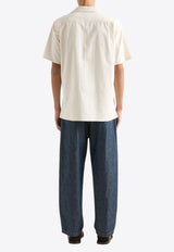 Prada Chambray Straight-Leg Jeans Blue GEP403SOOO14J2_F0008