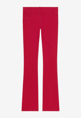 Courrèges Bootcut Belted Pants Red 125CPA316PL0178_4015