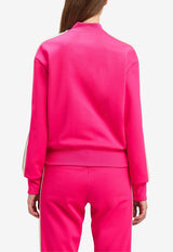 Palm Angels Logo Embroidered Track Jacket Pink PWBD050S25FAB002_3203