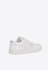 Prada Downtown Leather Low-Top Sneakers White 1E792MFDD303LQB_F0009
