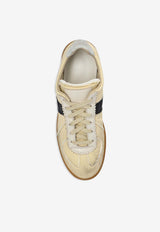 Maison Margiela Replica Distressed Low-Top Sneakers Beige S58WS0259P8153_HA771