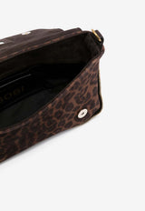 Jérôme Dreyfuss Small Bobi Leopard Print Crossbody Bag Brown 42BOBISCR_Imprimé Léopard Naturel