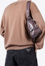 Prada Triangle Logo Wide-Leg Jeans Black SPH448SOOO16A7_F0002