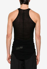 Rick Owens Basic Ribbed Tank Top Black RU01E5150RC_09