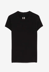 Rick Owens Level Crewneck T-shirt Black RP01E7235JA_09