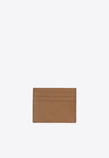 Prada Triangle Logo Saffiano Leather Cardholder Caramel 1MC025QHH_F03BH