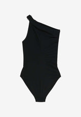 Rick Owens Twist One-Shoulder One-Piece Swimsuit Black RP01E7072NS_09