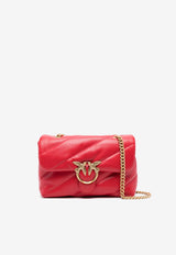 PINKO Classic Love Puff Maxi Quilt Shoulder Bag Red 100038A0F2_R30Q