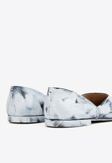 Maison Margiela Grecian Hand-Paint Leather Loafers White S57WR0142P6840_HA331