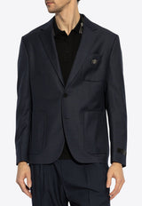 Versace Medusa Biggie Single-Breasted Blazer 1016155 1A08858-1UL40