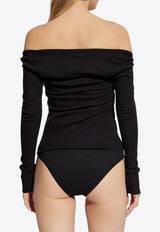 Logo Tag Long-Sleeved Top