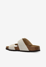 Sydney Cushion-Buckle Double Strap Slides