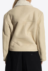 The Mojave Double-Breasted Shearling Coat