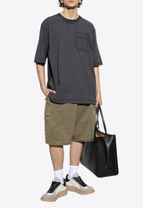 Skull Embroidered T-shirt