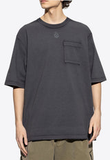 Skull Embroidered T-shirt