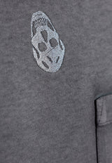 Skull Embroidered T-shirt