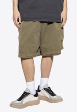 Drawstring Cargo Shorts