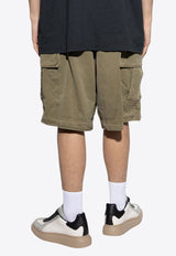 Drawstring Cargo Shorts