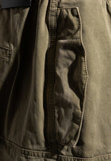 Drawstring Cargo Shorts