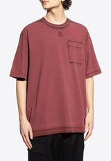 Skull Embroidered T-shirt