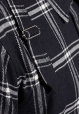 Alexander McQueen Shirt with check pattern Black 814736 QSABR-1058