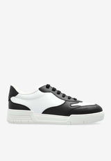 Two-Toned Leather Sneakers