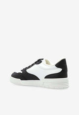 Two-Toned Leather Sneakers