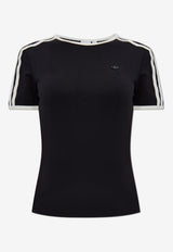 Adidas Originals Cali Logo T-shirt Black JD5468 0-BLACK
