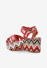 صندل 80 بنمط مكرر ونعل مرتفع