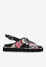 صندل بنمط متعرج