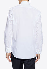 قميص طويل الأكمام بشعار الماركة
