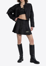 Logo Patch Cropped Top