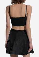 Logo Patch Cropped Top