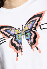 Etro Logo Embroidered T-shirt White WRMA0006-AK786 W0111