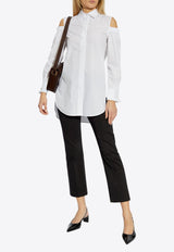 قميص راغني بكتف مفتوح